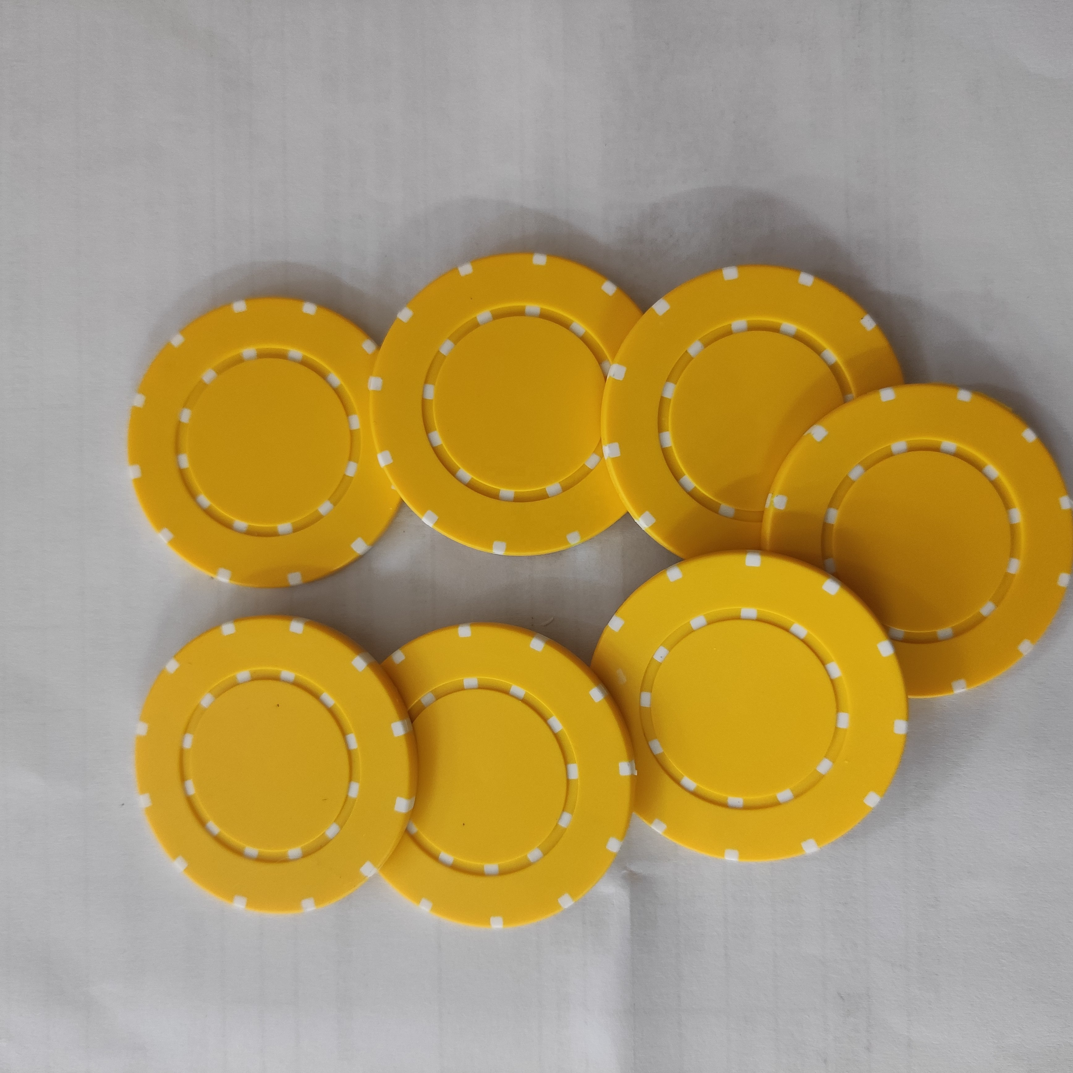 2020 New arrival PS Roulette  11.5G  poker chips with metal insert  wholesale