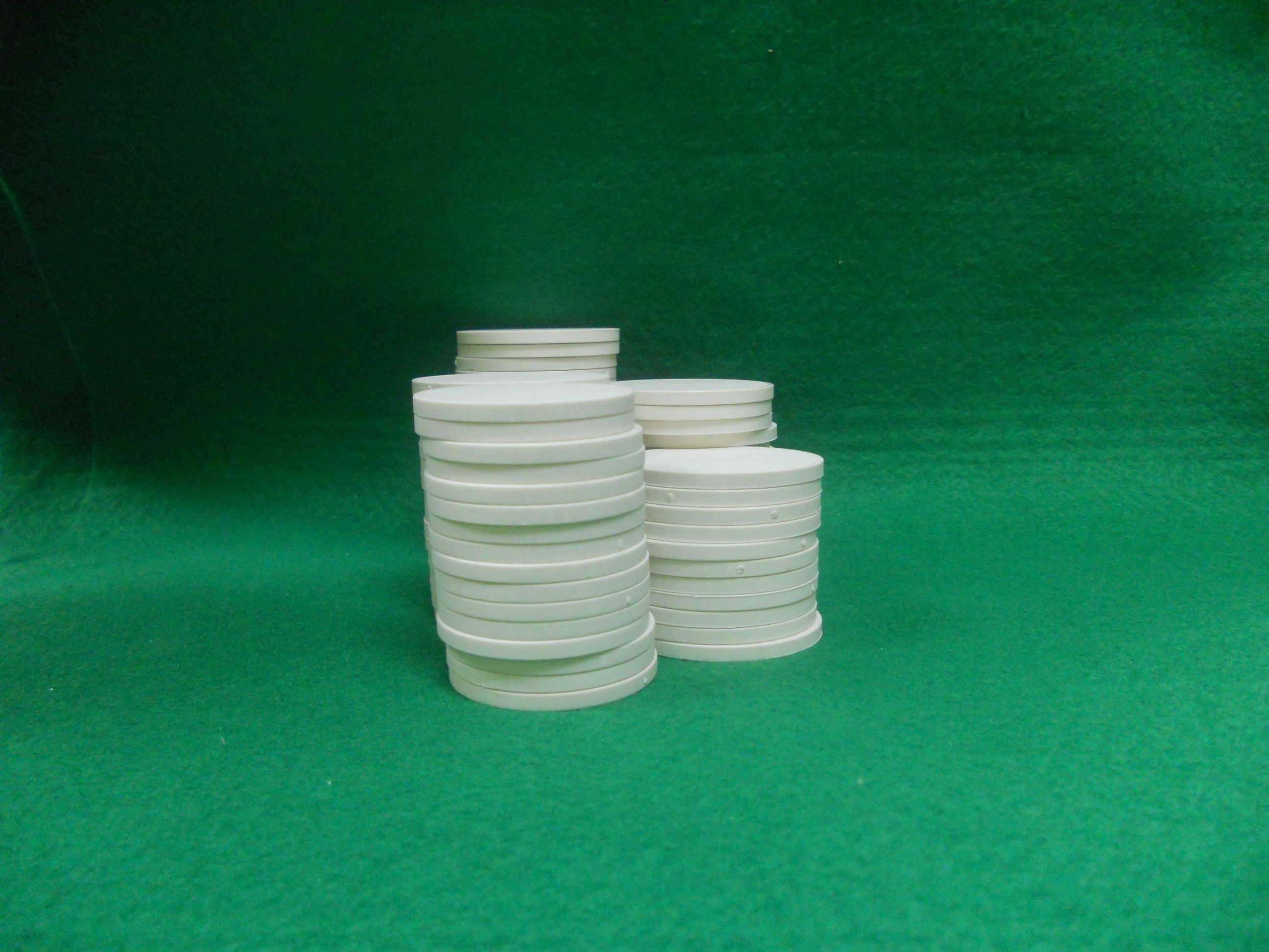 39mm 43MM  46MM 50MM  55MM  Poker chips 10g ceramic blank for heat transfer printing or heat   sublimation