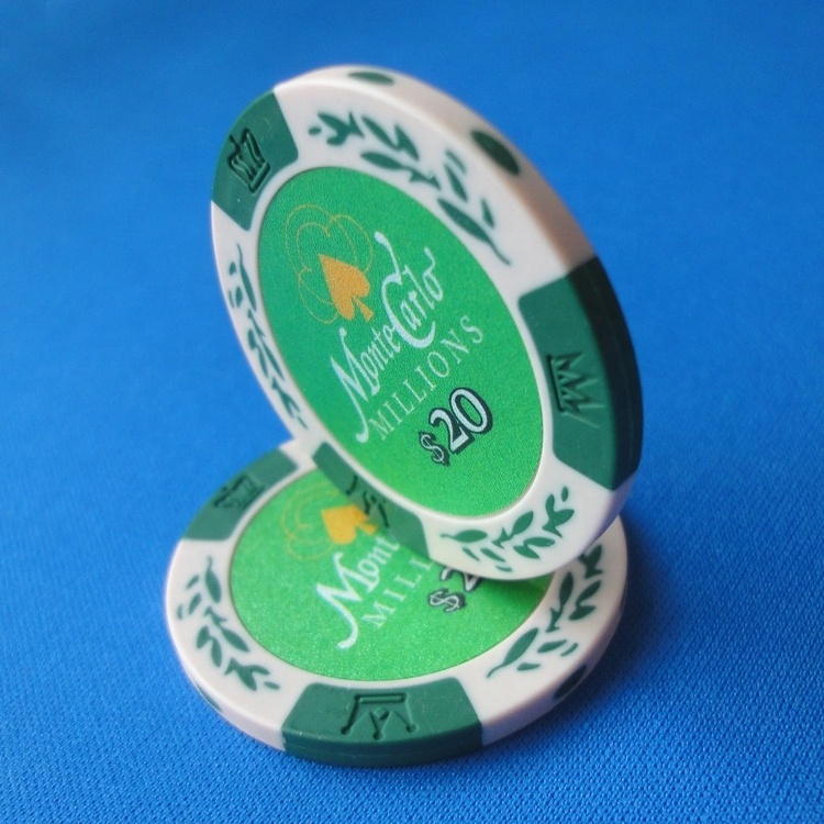 wholesale real monte carlo 14g clay poker chips   in stock