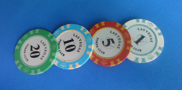 Las vegas stickers CLAY poker chips wholesale