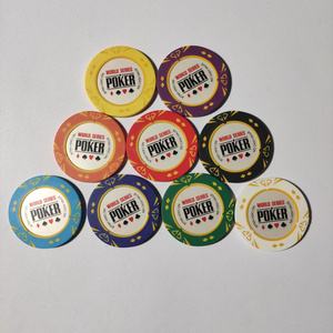 2020 Hot sale  40MM  13.5G  clay poker chips