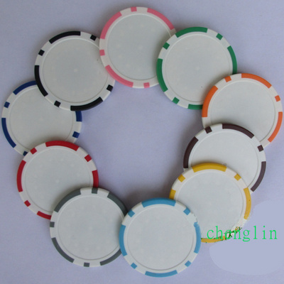 11.5G abs blank poker chips wholesale