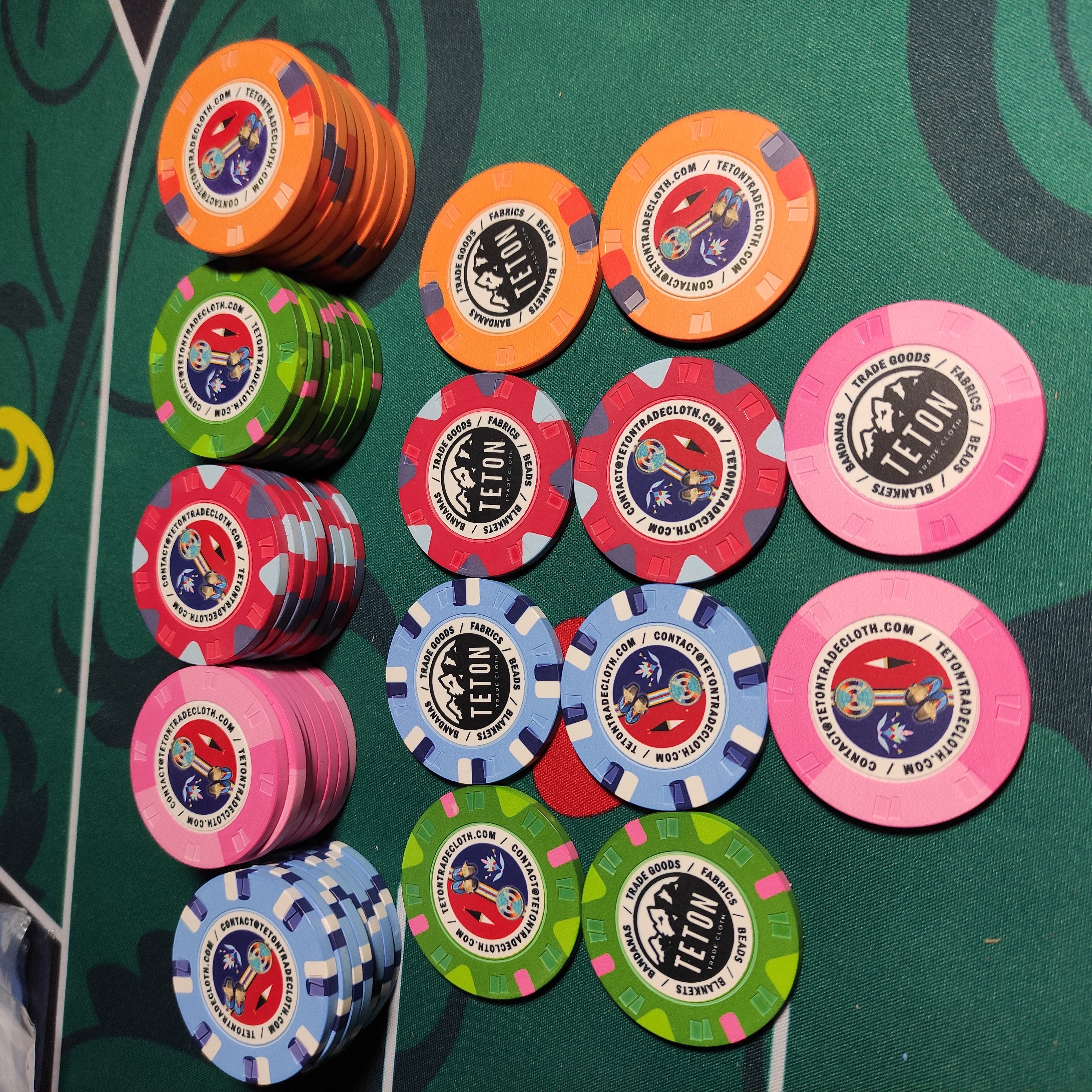 wholesale 10G   ceramic poker chips without numbers options