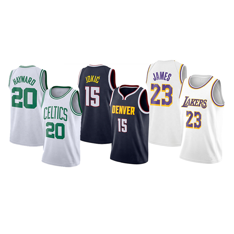 Good Quality Custom Team Uniform Wear nBaing Laker Jersey Reversible Basketball Jersey nBaing Jersey Basketball