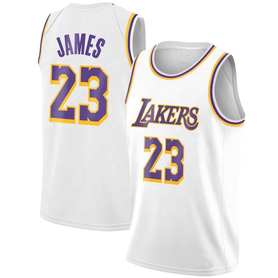 Good Quality Custom Team Uniform Wear nBaing Laker Jersey Reversible Basketball Jersey nBaing Jersey Basketball