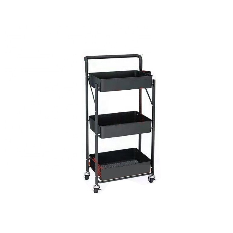 3 layer metal utility storage rolling cart 4 wheel heavy duty 3-tier metal utility rolling cart sywhitta 3-tier rolling utility