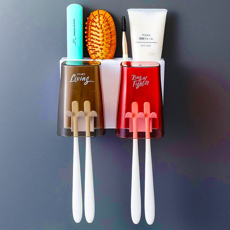 adhesive toothbrush holder cute accessories toothbrush holder wall mounted funny pen clear toilet toothbrush razor holder