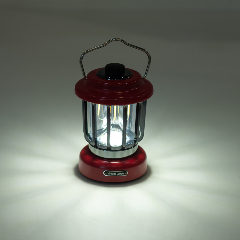 Hanging Outdoor Camping Light Portable LED Camping Lantern Red/Black/White/Army Green