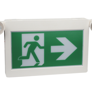 Canada Running Man LED Emergency Light Exit Sign Light Combo