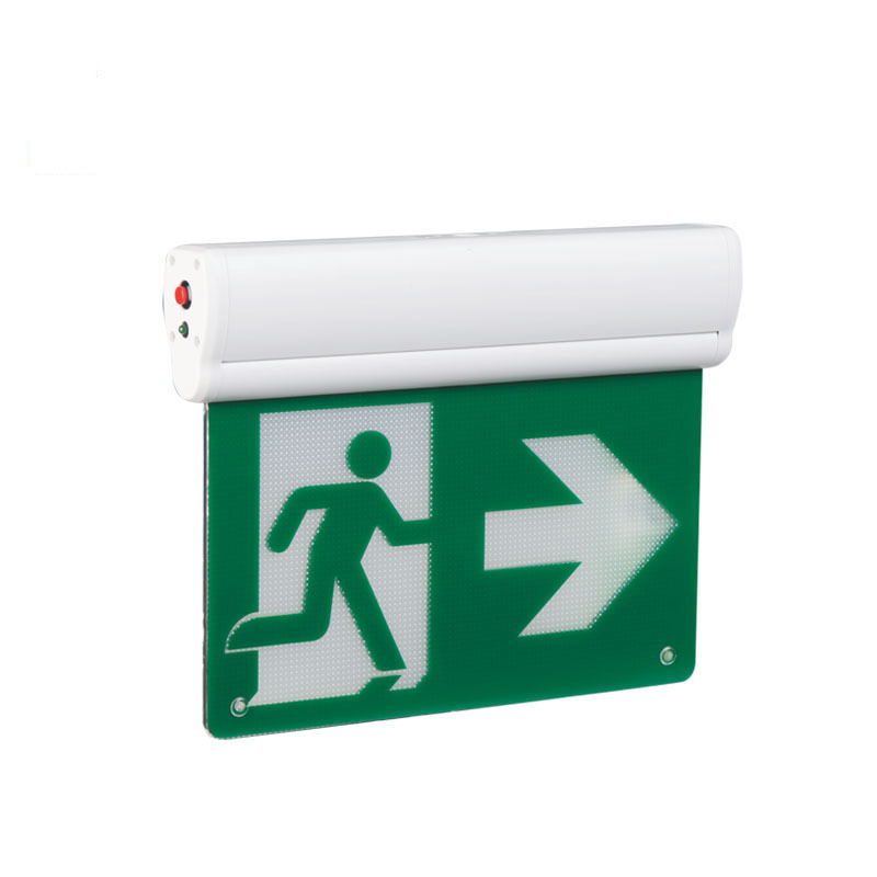 Hot selling Double Sided LED Fire Acrylic Emergency Exit Sign Led Light For Hospital/home/ Buildings