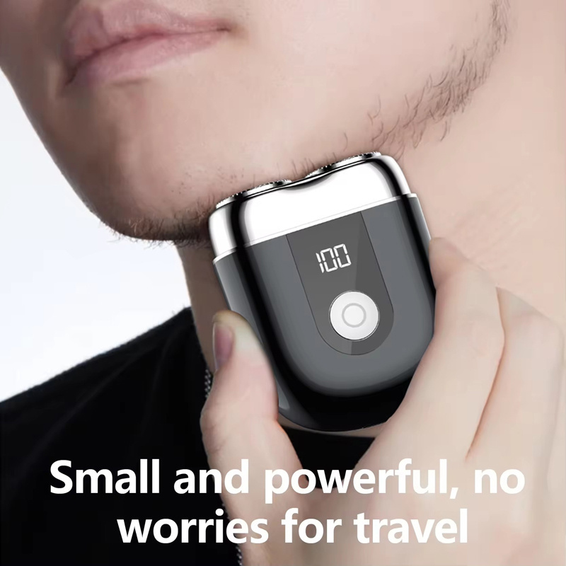 Pocket Size Waterproof Portable Electric Shaver Automatic Razor Trimmer Mini Usb Electric Travel Shaver Wet And Dry Men