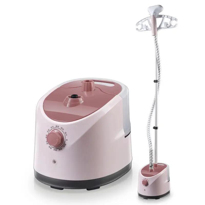 Fabric Garment Clothes Steamer Portable Household Hanging Handy Vertical Electric Iron High Quality 2000W 220V Pink ABS 11 Gears