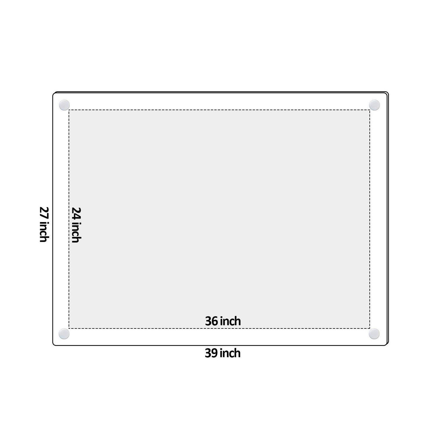 Acrylic 24x36 inch poster frame Wall Mount Art movie Photo Frames