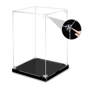 Guangdong Acrylic Factory Custom Detachable Clear Display Box Assemble Acrylic Display Case for Collection, Lego, Figure, Model,