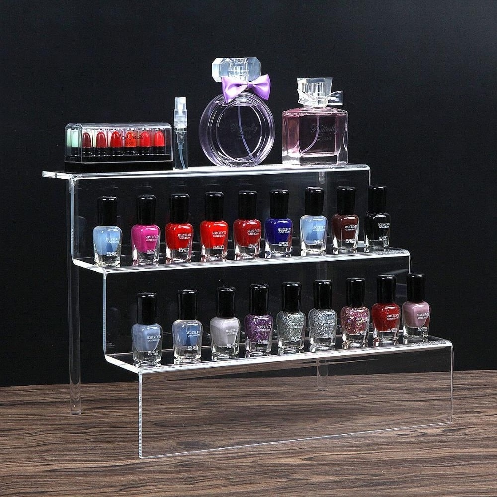 12x8.5 Inch Action Figure Acrylic Stand Nail Polish Display Stand