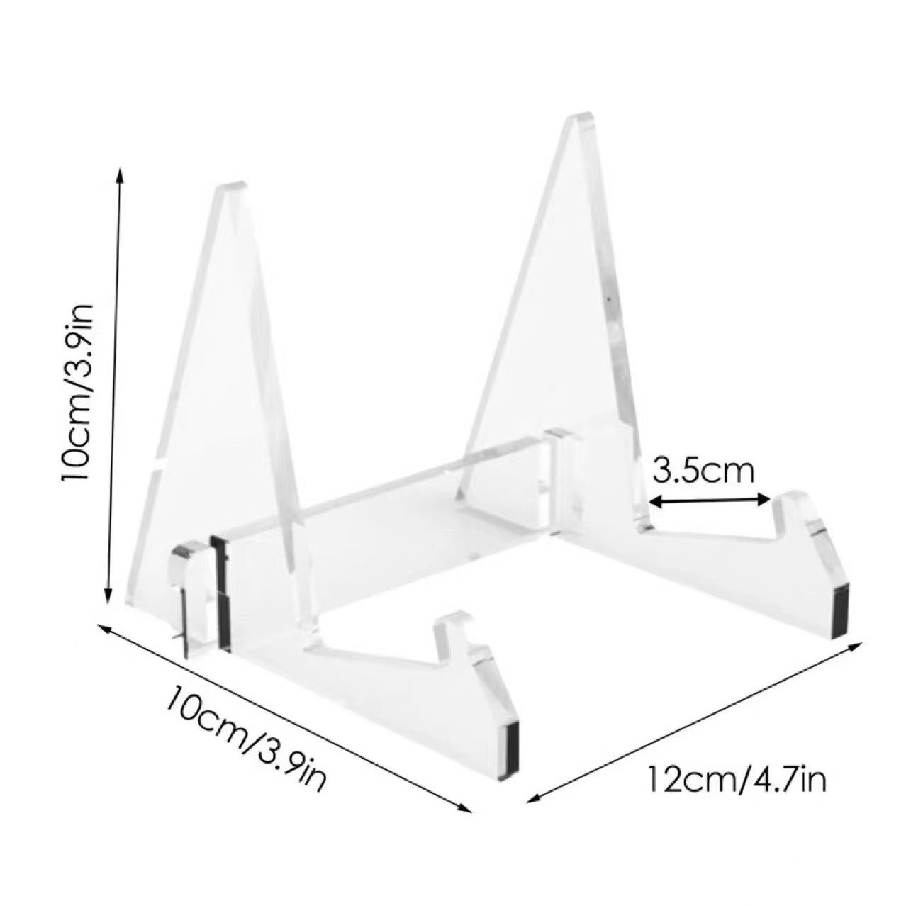 Music Book Easel Display Holder Clear Acrylic Book Stand Small Book Holder Reading Stand