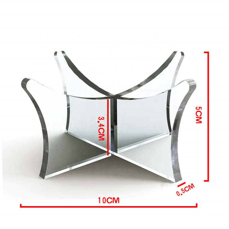 New Style Clear Acrylic Display Rack Football Basketball Volleyball Rugby Holder Stand