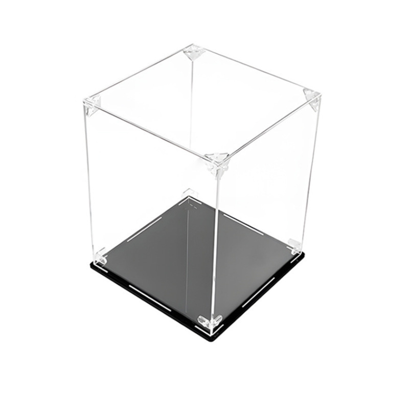 Guangdong Acrylic Factory Custom Detachable Clear Display Box Assemble Acrylic Display Case for Collection, Lego, Figure, Model,