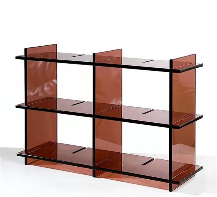 Ins 3-Tier Detachable Acrylic Display Stand Desktop Makeup Organizer Perfume Display Shelf