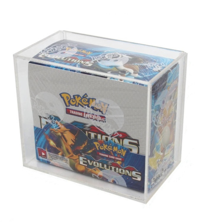 Magnetic Acrylic Booster Box Pokemon Protector Case acrylic case pokemon pokemon booster box