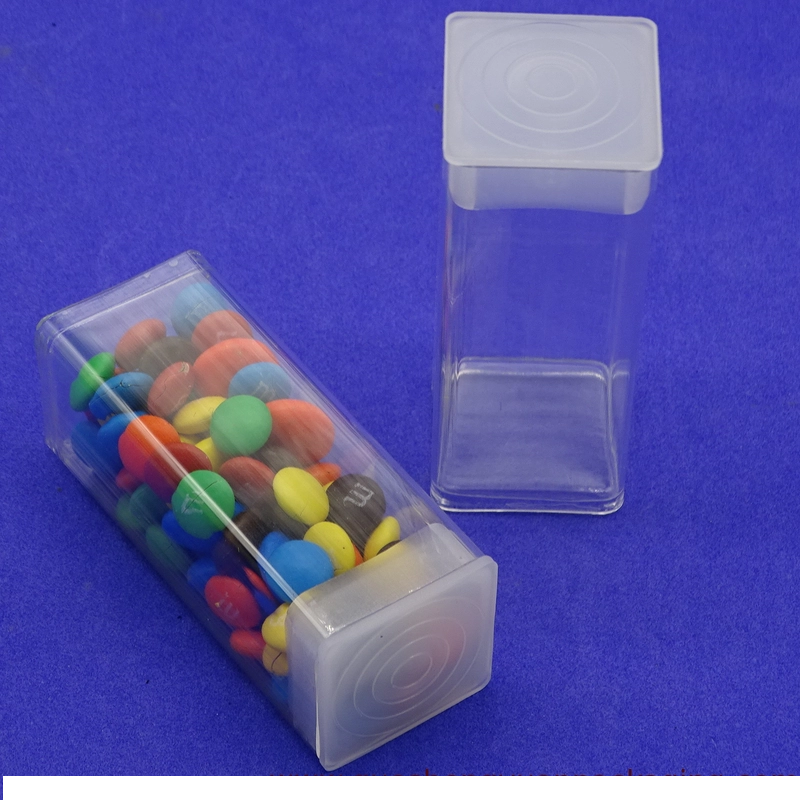 China Factory Good Quality Extrusion Plastic Clear Round Tube Customized Dimensions For Packaging Candy