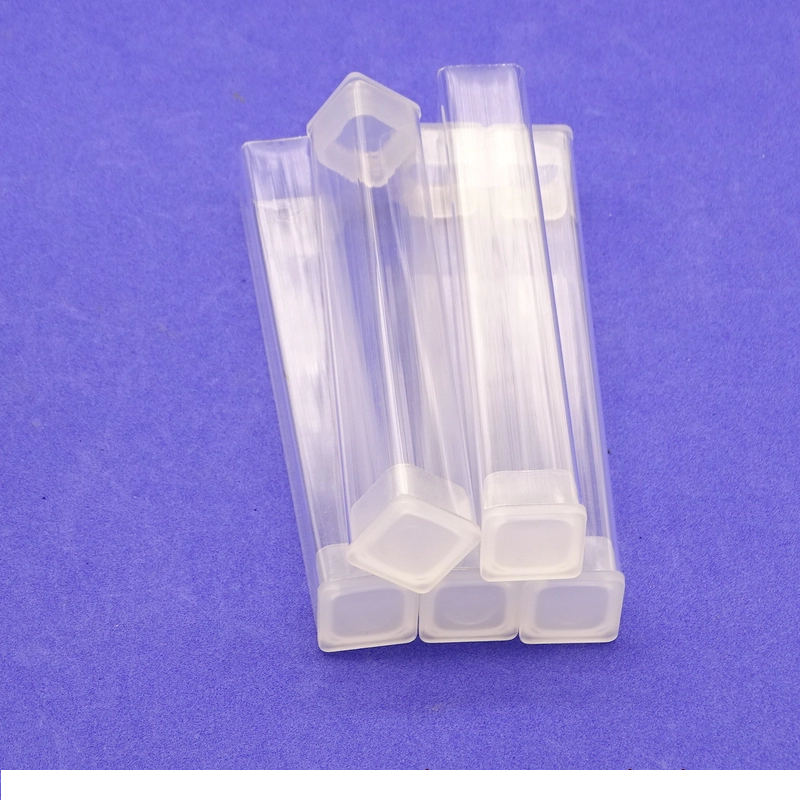 China Factory Good Quality Extrusion Plastic Clear Round Tube Customized Dimensions For Packaging Candy