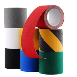 Samvo customized   Adhesive Anti Slip tape Wear-resistant Anti-slip Tape Self Adhesive Backed Anti Slip Tape Black