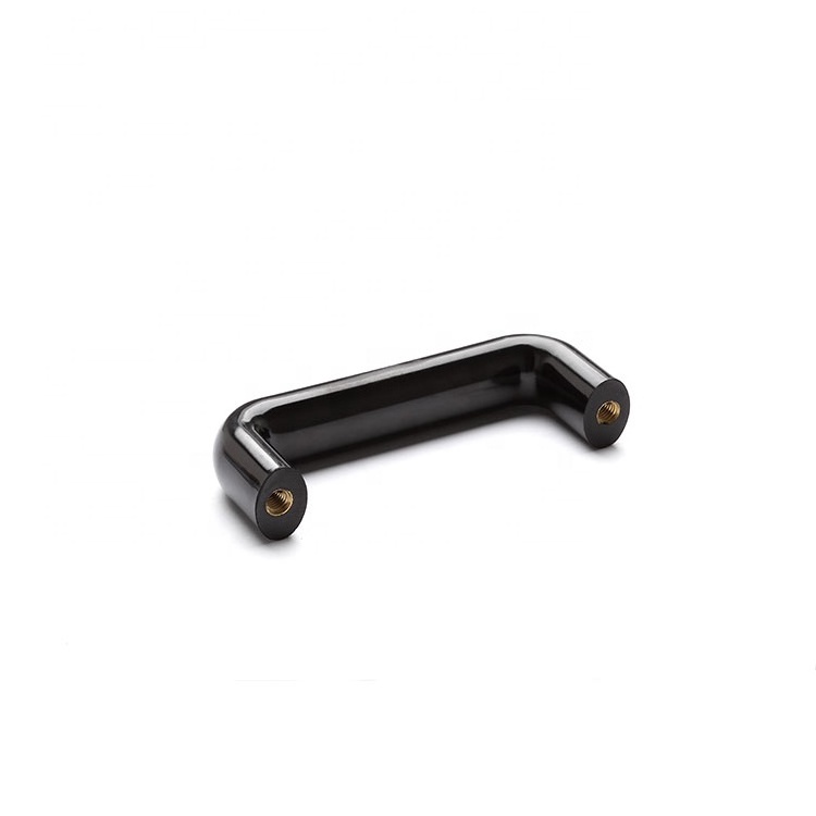 High quality  Nylon Plastic Furniture Door Plastic Pull Handles Black Plastic Pull Handles For Industrial Machines