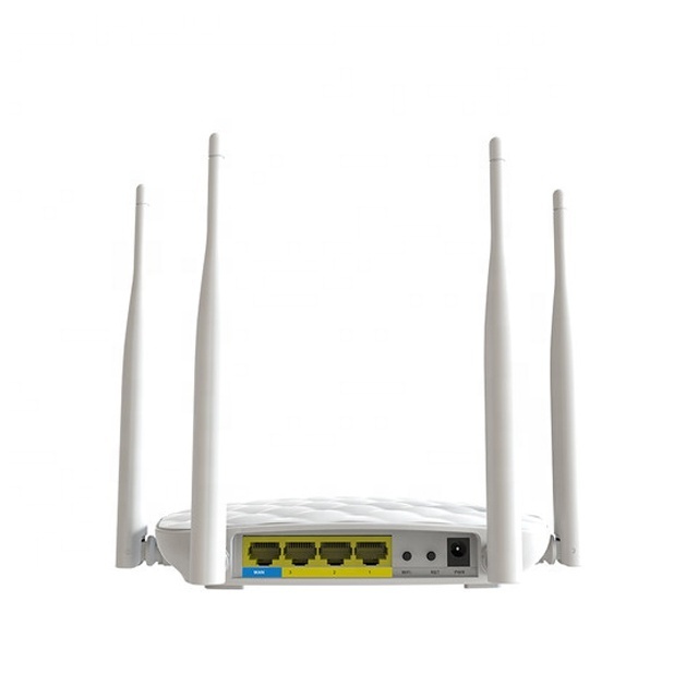 used Tenda FH456 450Mbps Wireless WiFi Router with 4*5dBi External Antennas English Interface home WiFi Router