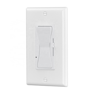 Ci-tech ETL Listed 0-10V Single Way or 3-Way Low Voltage Dimmer Light Switch for LED, CFL, Halogen, Incandescent