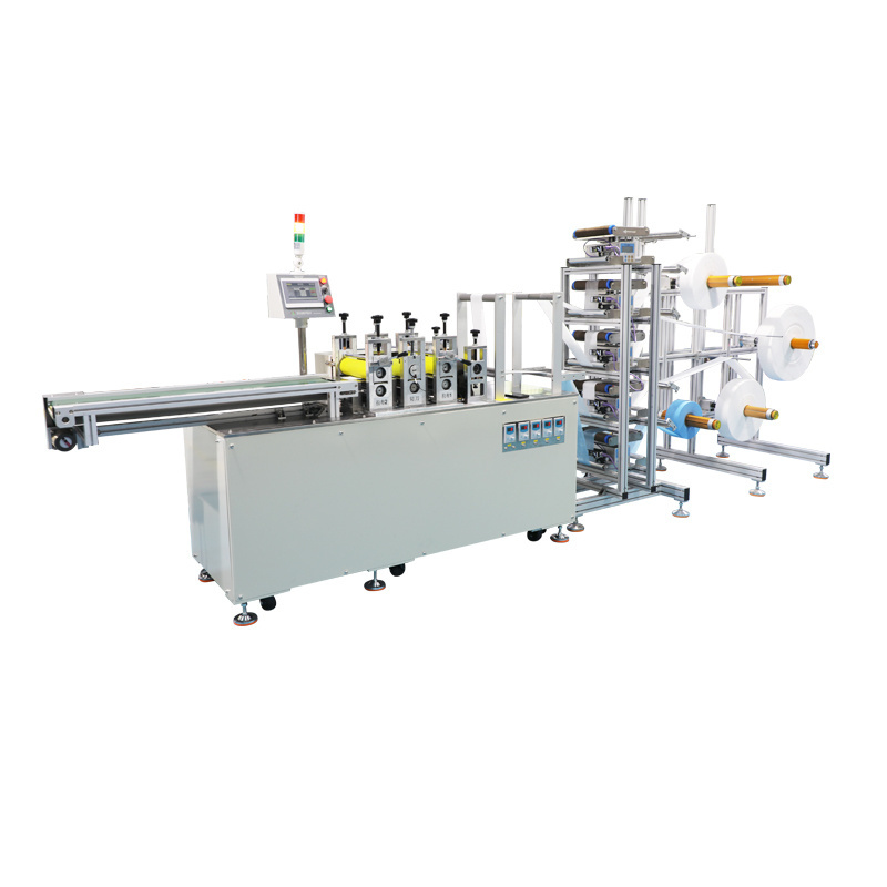 60PCS/ min high-speed automatic cloth cutter equipment/ Kitchen oil-absorbing cloth cutting machine and equipment