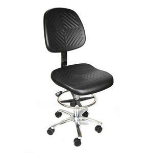 Adjustable Industrial Office Pu Foam esd fabric chair Stool Anti-static Lab Chair Antistatic Cleanroom Safe Esd Chair