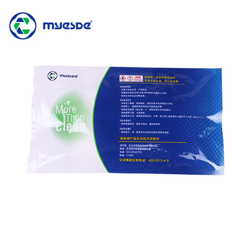 9*11 inch MBPP dust-free pre wet paper ultra-fine fiber cleaning wipes dedicated wiping device for clean rooms