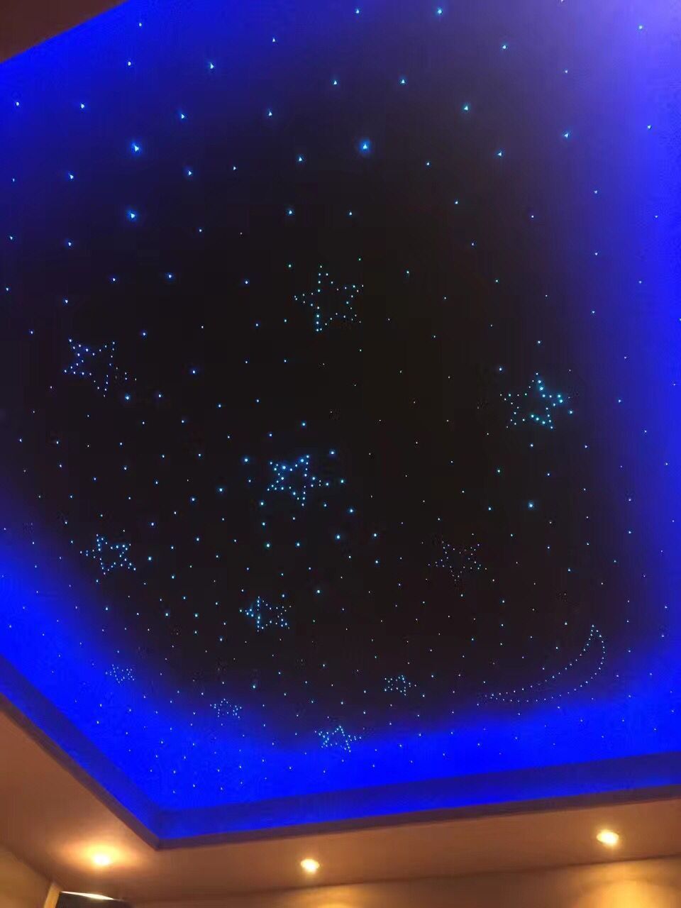 LED fiber optic meteor star ceiling light starlight kit for swimming pool light and ceilings decoration for car for home