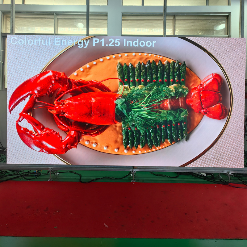 Colorful Energy P1.25 P1.5 P2 P2.5 P1.86 4k Indoor Full Color Hd Video Wall  Led Screen Led Billboard