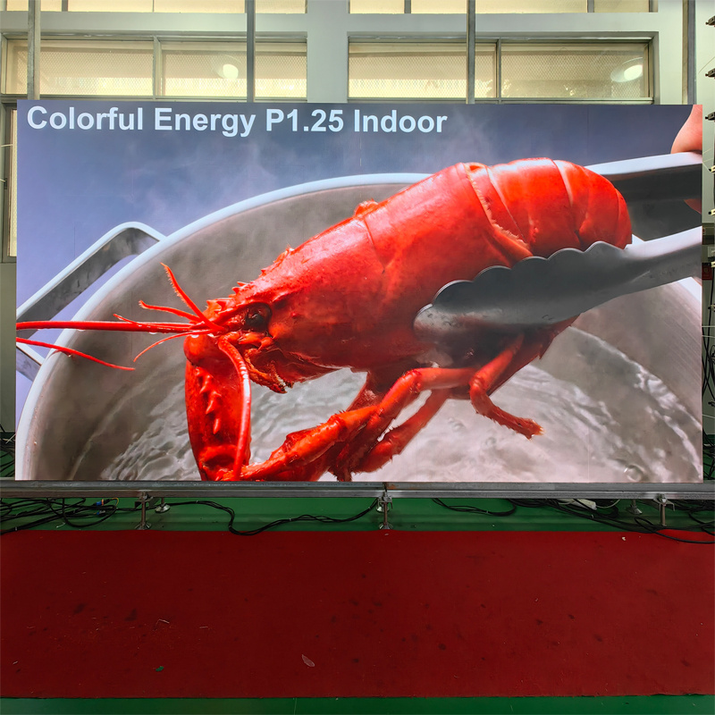 Colorful Energy P1.25 P1.5 P2 P2.5 P1.86 4k Indoor Full Color Hd Video Wall  Led Screen Led Billboard