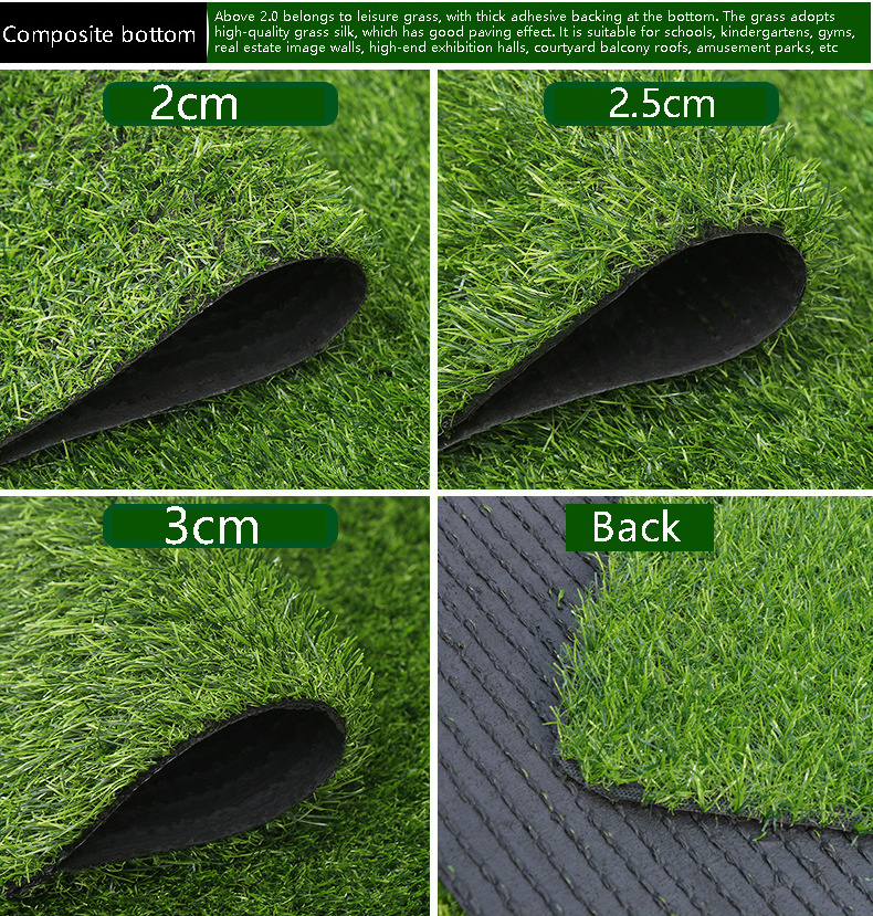 30mm Outdoor Turf Carpet Green Synthetic Grass Artificial For Soccer Fields Football Playgrounds Garden Decoration Faux Grass