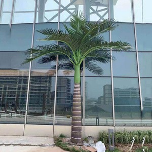 Sen Masine 5m Artificial Big Plants Tree Customized High Simulation Large Outdoor Fake Big King Coconut Tree