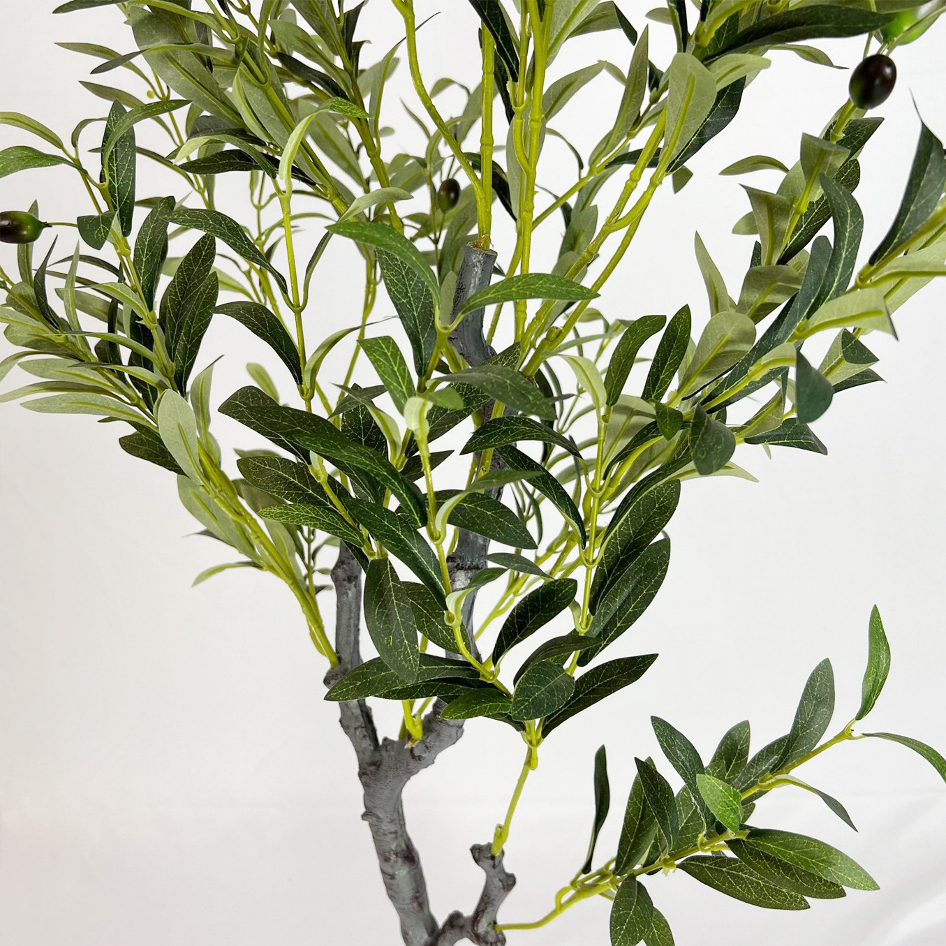 Factory Customized Faux Plants 6 Ft 7ft 9 Feet Artificial Big Olive Tree Large Fake Olive Tree For Outdoor Garden Landscaping