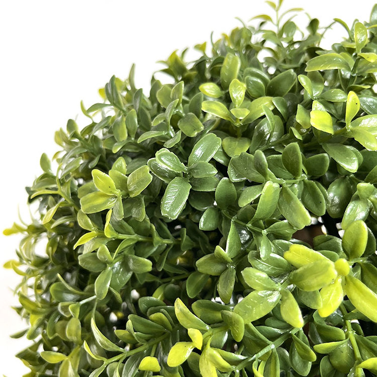 Custom Faux Plant Boxwood Topiary Bonsai Artificial Ball Topiary Tree With Pot 120cm 4ft Potted Plants Indoor Outdoor Decoration