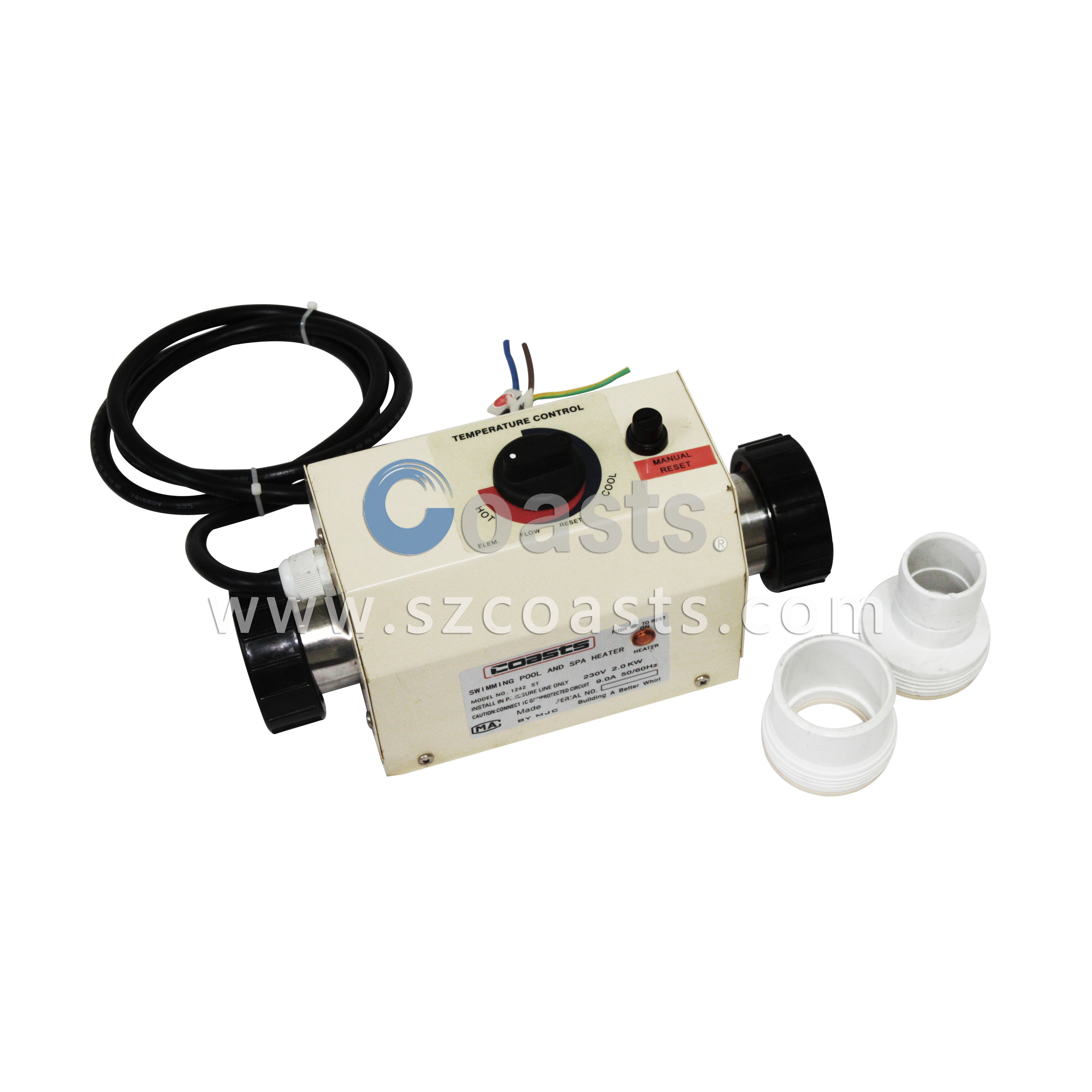 2 KW/220V/50HZ Mini Electric Water element/Mini pool heater for swimming pool