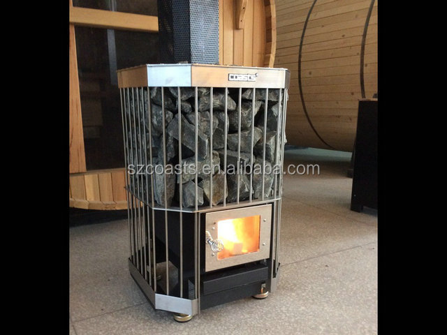 18KW wood burning stove cast iron for sale stainless steel intank for Promotion