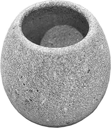 Soapstone Sauna Egg, approx. 5 x 5 cm Sauna Accessories Aroma Bowl