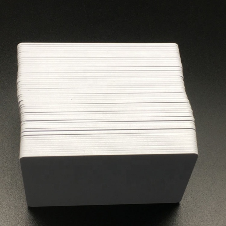 CT-056 CR80 blank inkjet PVC Printable chip Card S50 / F08 chip card printed with inkjet printer