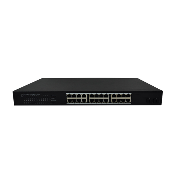 Comfast 24 port network switch industrial gigabit PoE switch for AP, IP camera