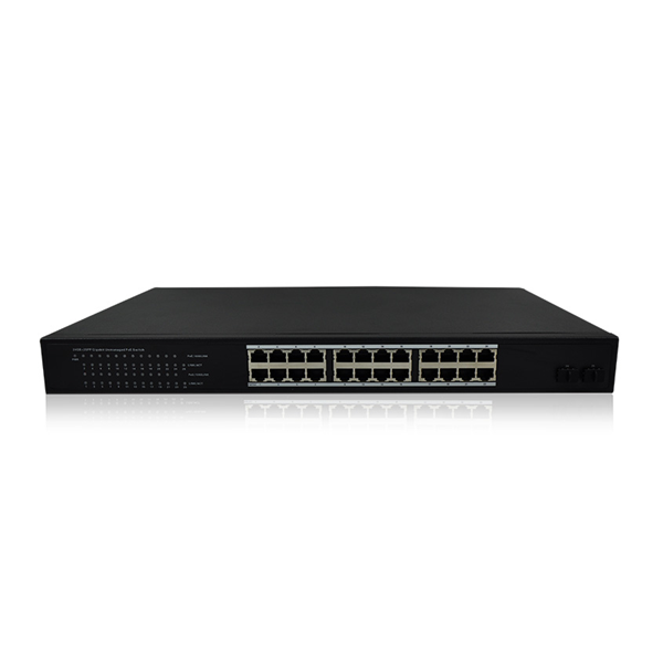 Comfast 24 port network switch industrial gigabit PoE switch for AP, IP camera