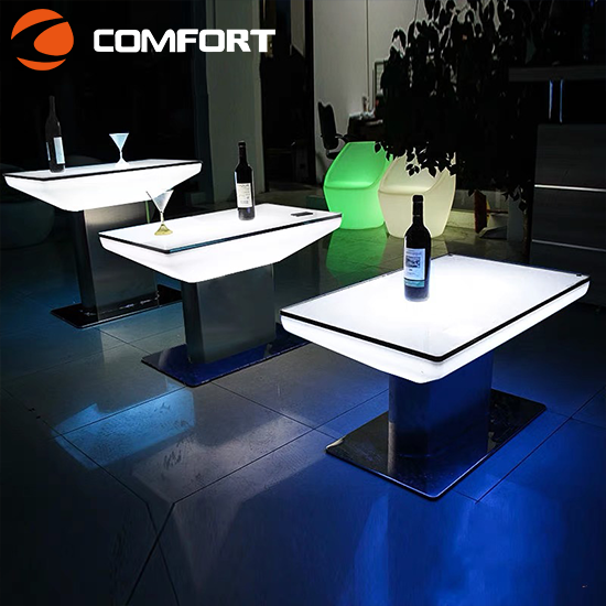 Led Night Club Glowing furniture Illuminated Bar Counter Led Bar Furniture