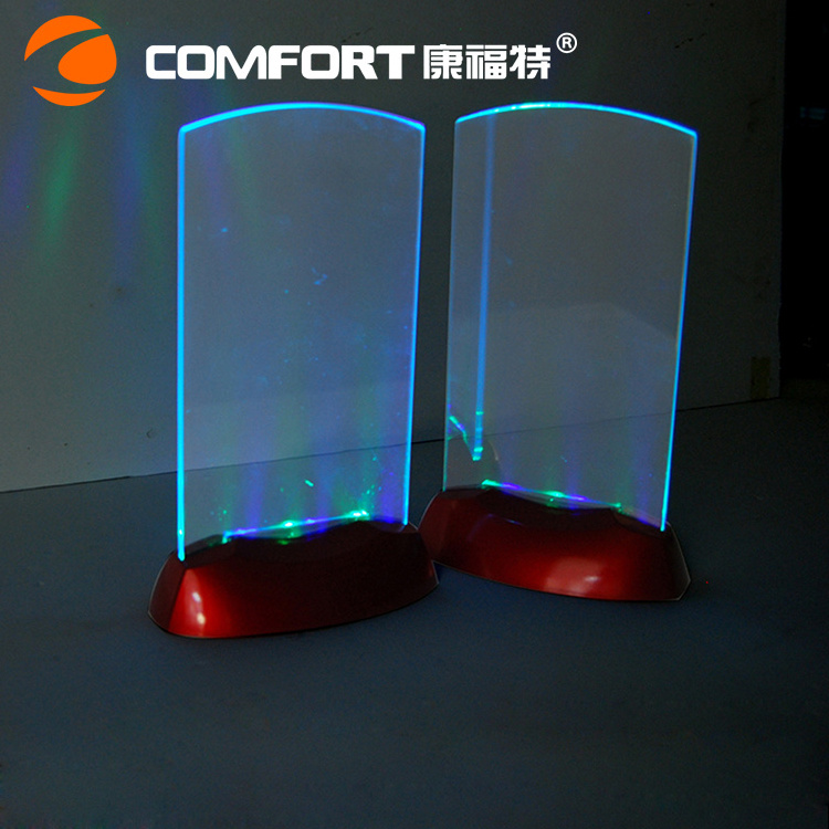 China mainland led illuminated acrylic menu holder acrylic table tent