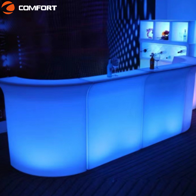 Coffee Furniture Restaurant Table Counter Nightclub lounge furniture Chair Outdoor round ball cube Bar Counter led bar furniture