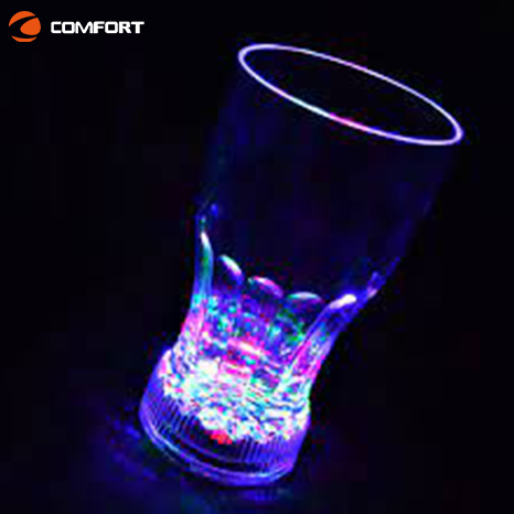 Magic Mug Flashing Glow Light Up Liquid Induction Luminous Plastic LED Beer Cup for bar and party